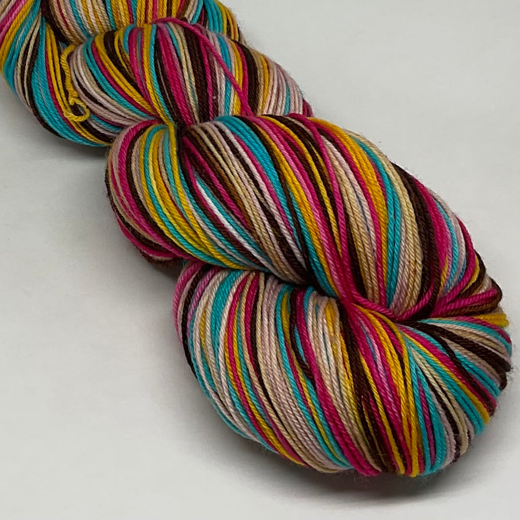 Bitches Brew Six Stripe Self Striping Yarn