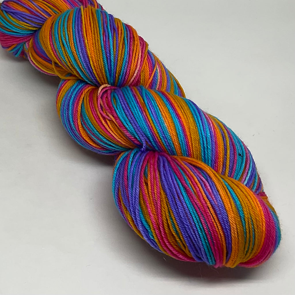 Futuristic Space Forest Five Stripe Self Striping Yarn