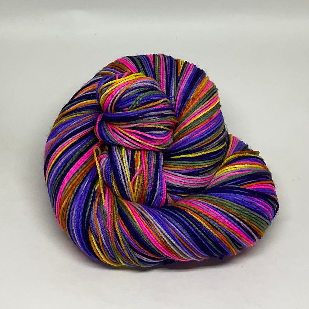 Smoke on the Water Six Stripe Self Striping Yarn