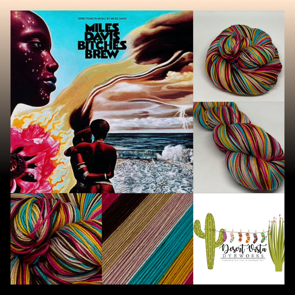 Bitches Brew Six Stripe Self Striping Yarn