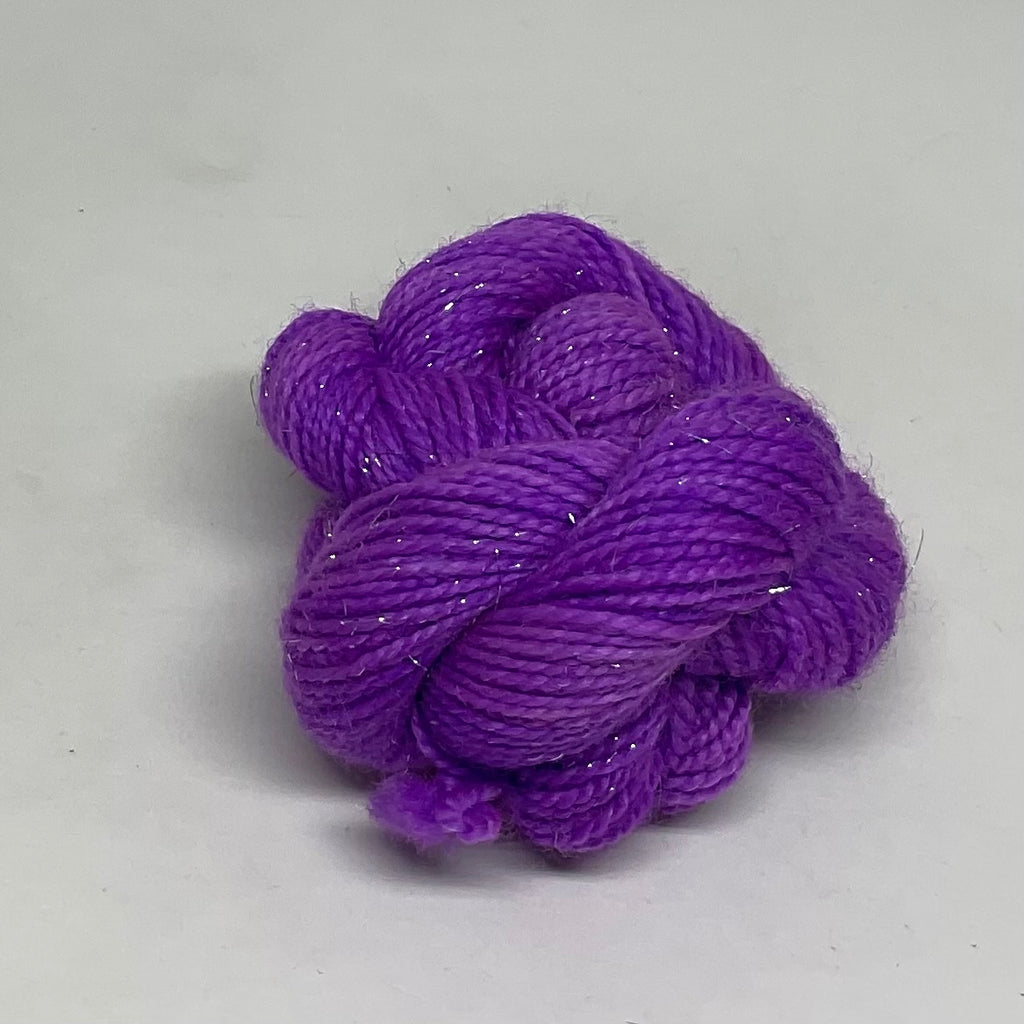 Single Fuchsia Mini Skein for Toes and Heels Approx. 92 yards