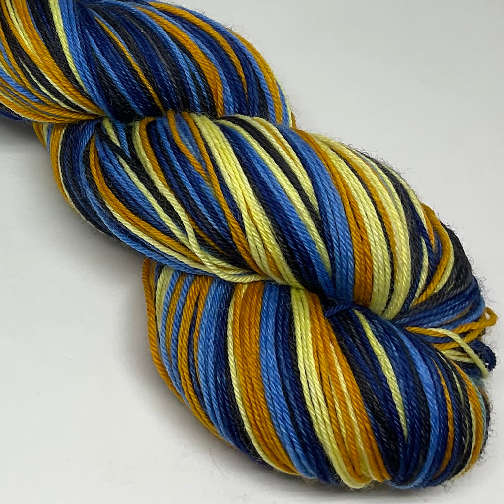 Van Gogh’s Starry Night Five Stripe Self Striping Yarn