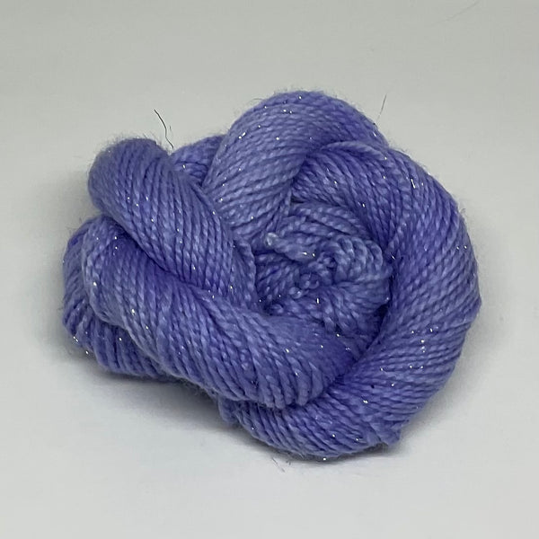 Single Pastel Lavender Mini Skein for Toes and Heels Approx. 92 yards