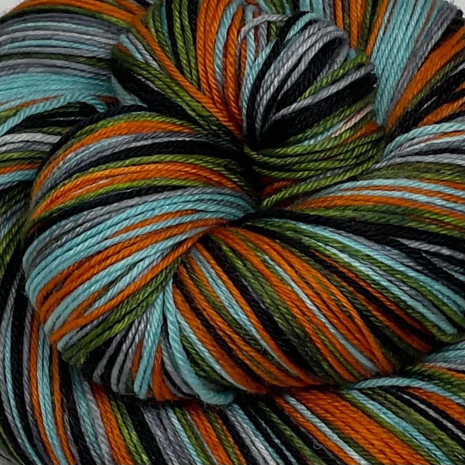 Hang Out in Gulf Shores Five Stripe Self Striping Yarn