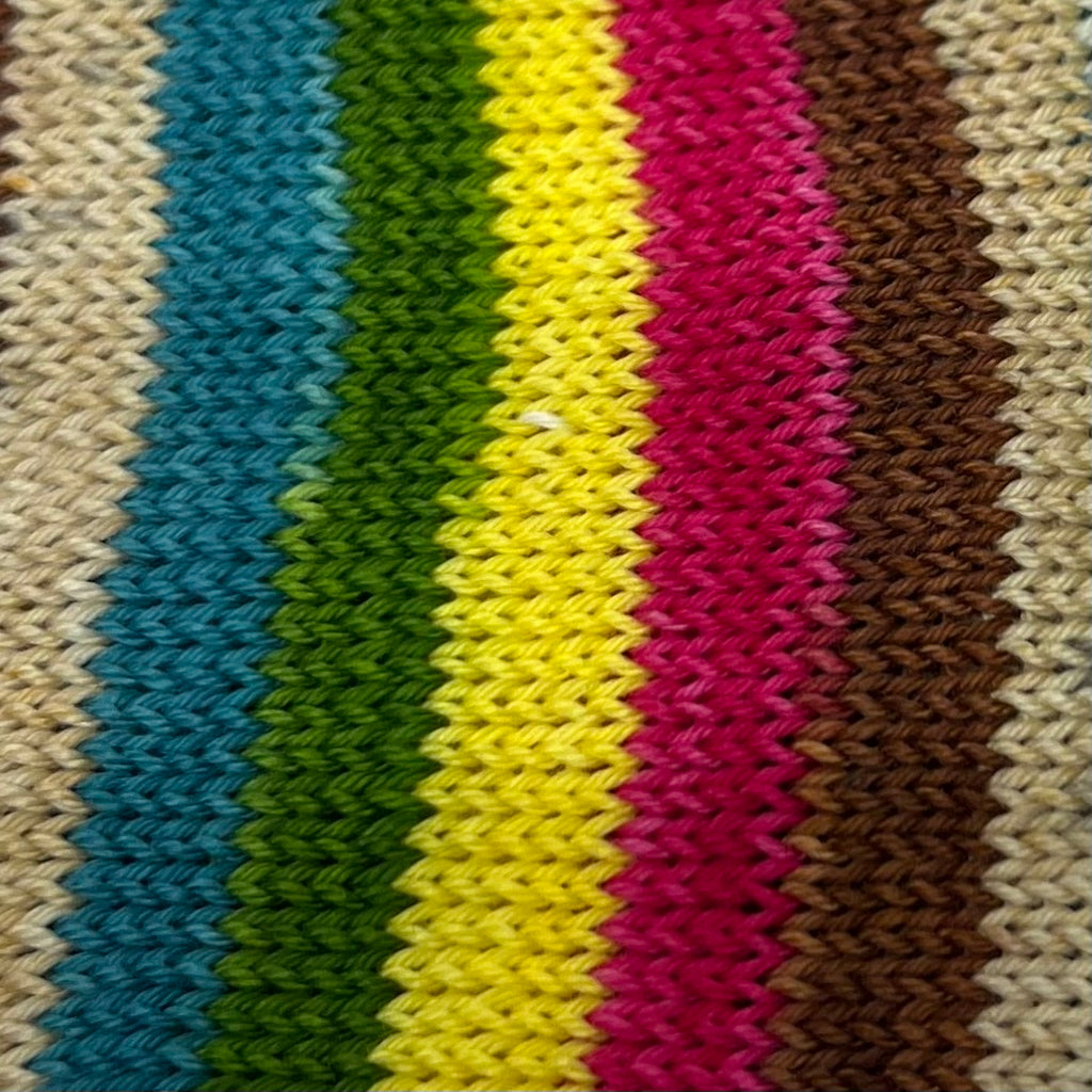 Yarn Bomb Six Stripe Self Striping Yarn