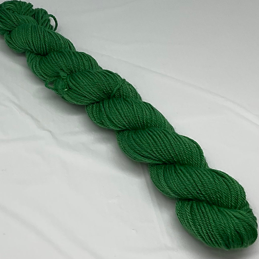 Dark Green Mini Skein for Toes and Heels Approx. 92 yards