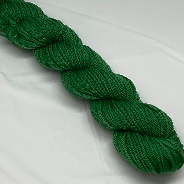 Dark Green Mini Skein for Toes and Heels Approx. 92 yards