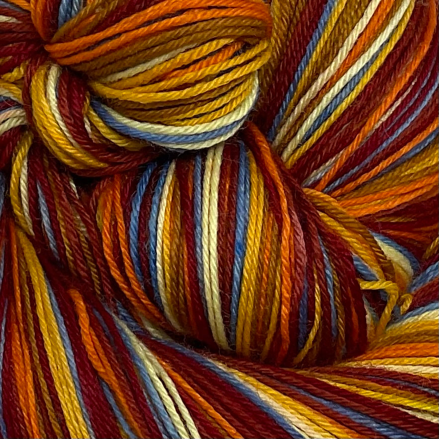 Khalid - Free Spirit Seven Stripe Self Striping Yarn