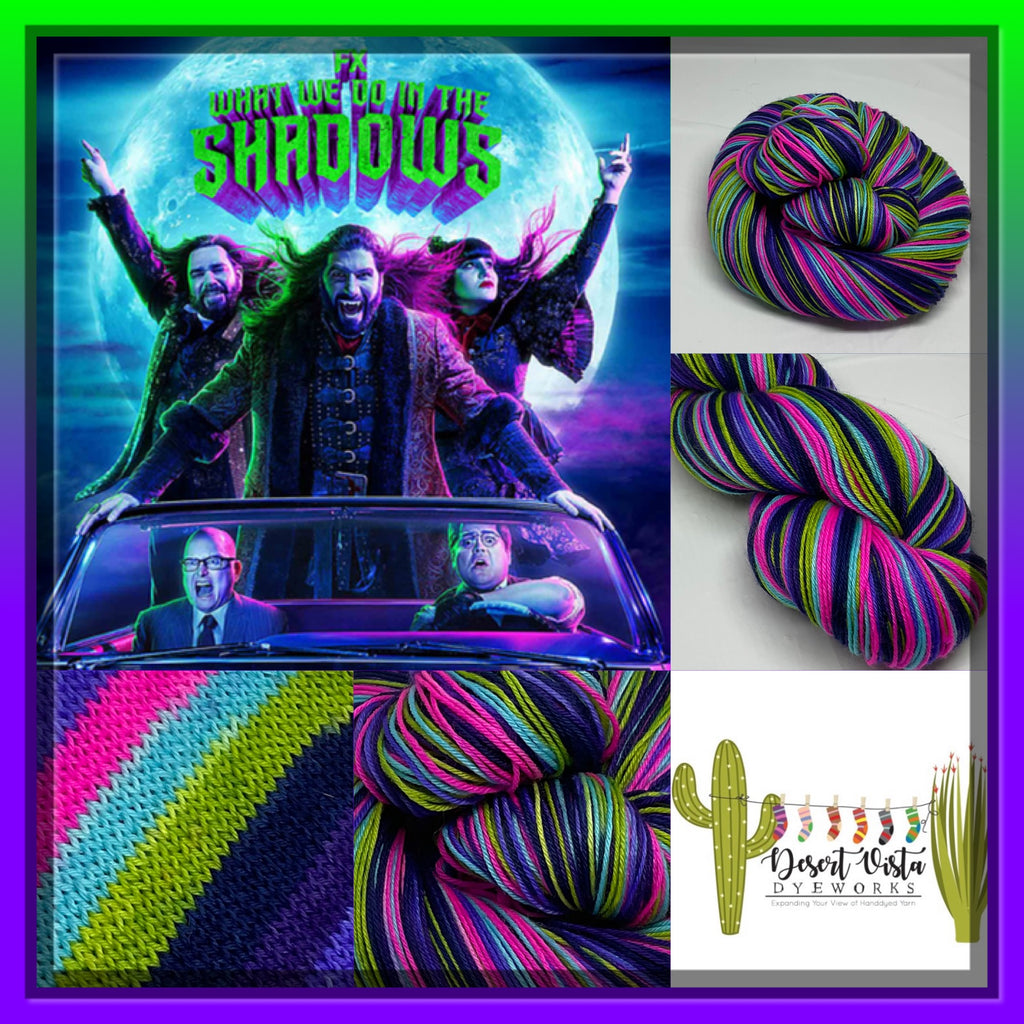 What We Do In the Shadows Six Stripe Self Striping Yarn