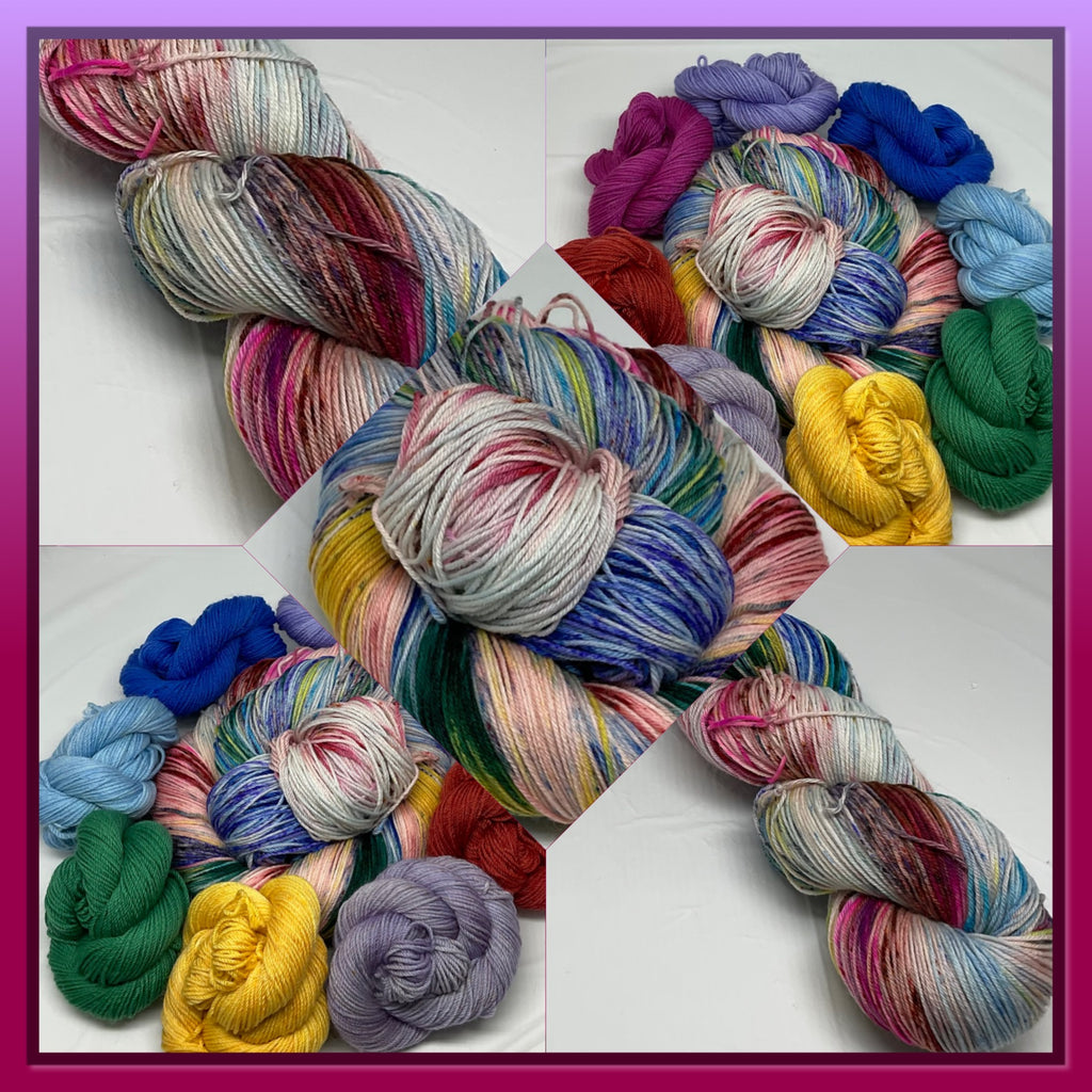 I’m Speaking Speckled Variegated Yarn