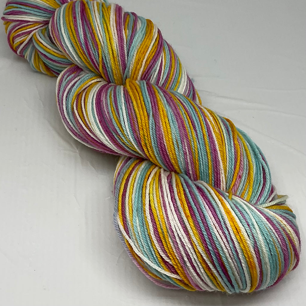 Free Britney Four Stripe Self Striping Yarn