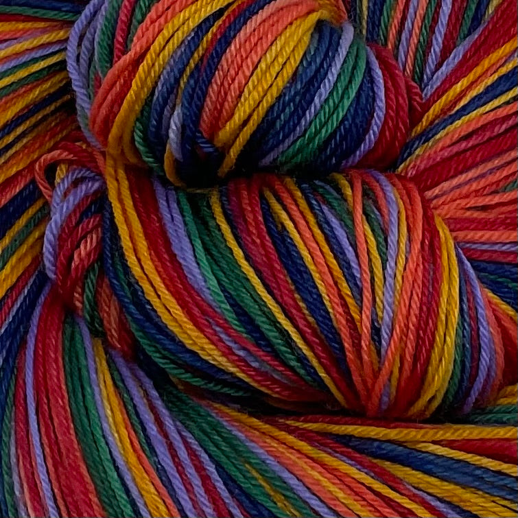 Flux Six Stripe Self Striping Yarn