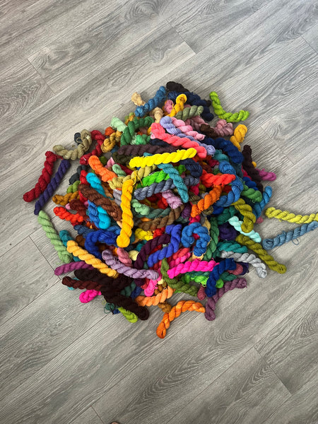 Mystery Grab Bag  Mini Skein Set