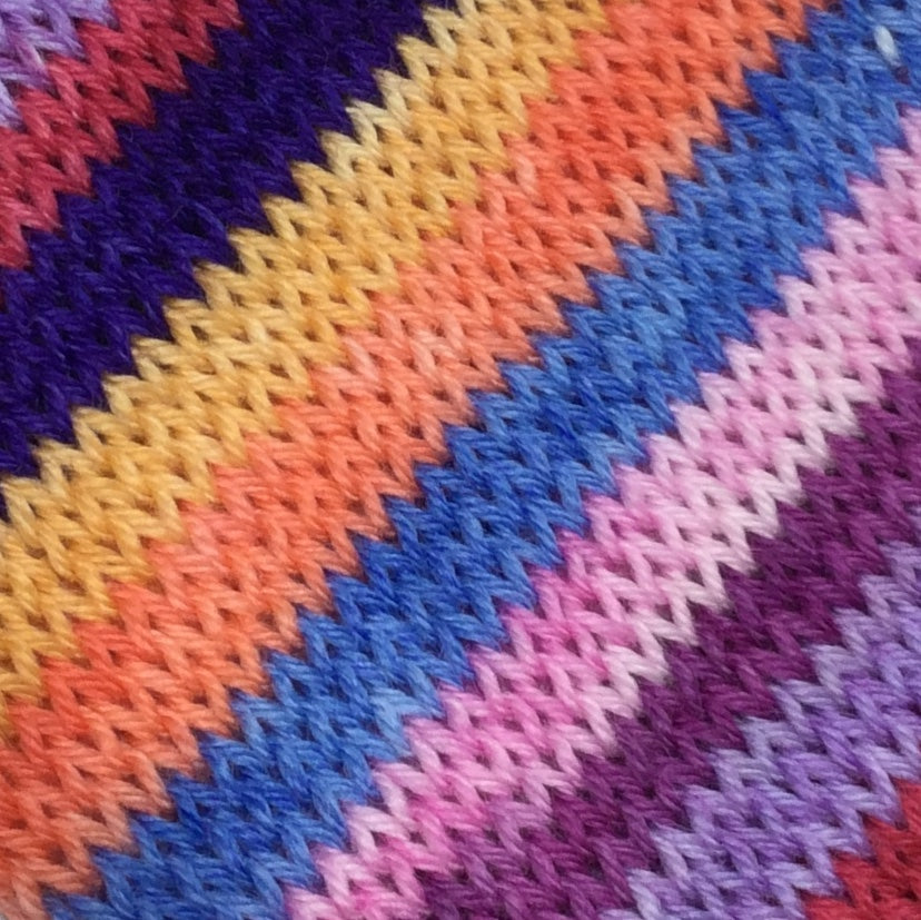 Brisbane Eight Stripe Self Striping Yarn