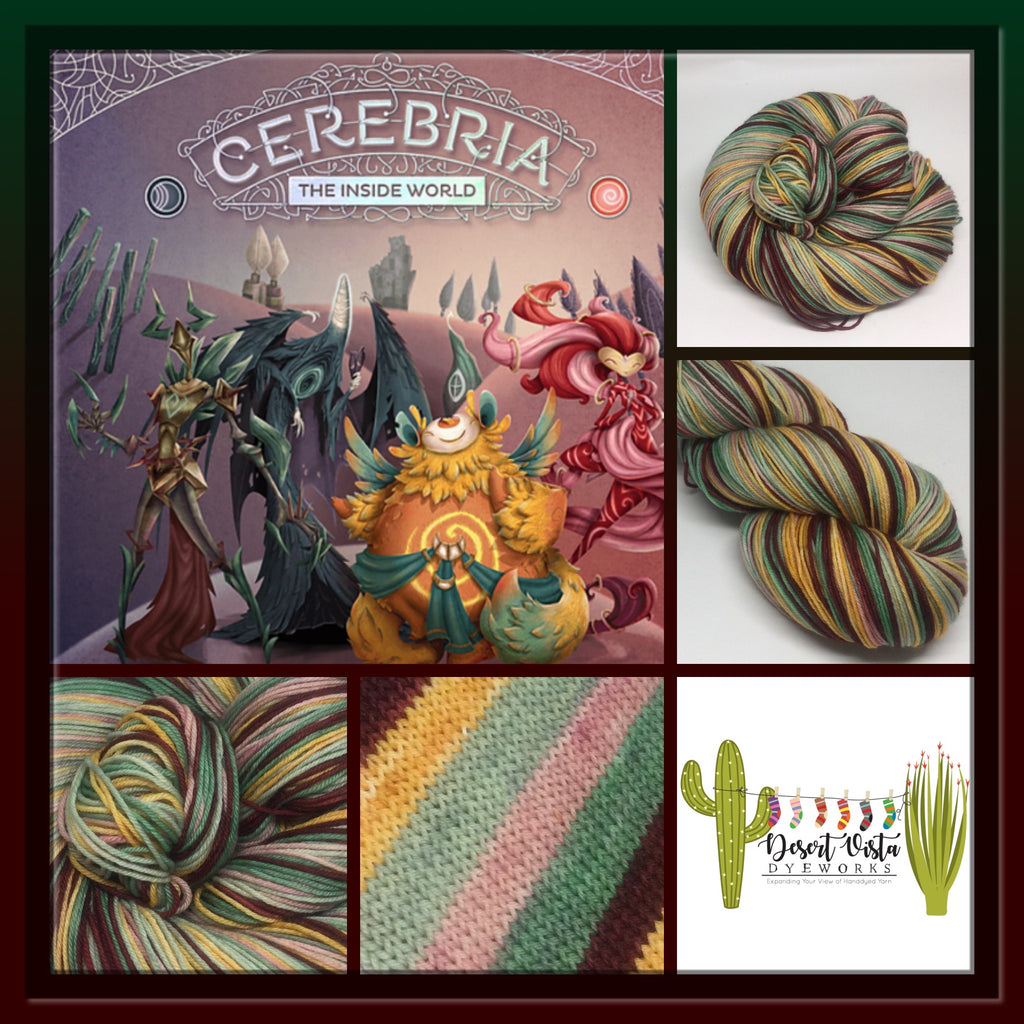 Cerebria Five Stripe Self Striping Yarn