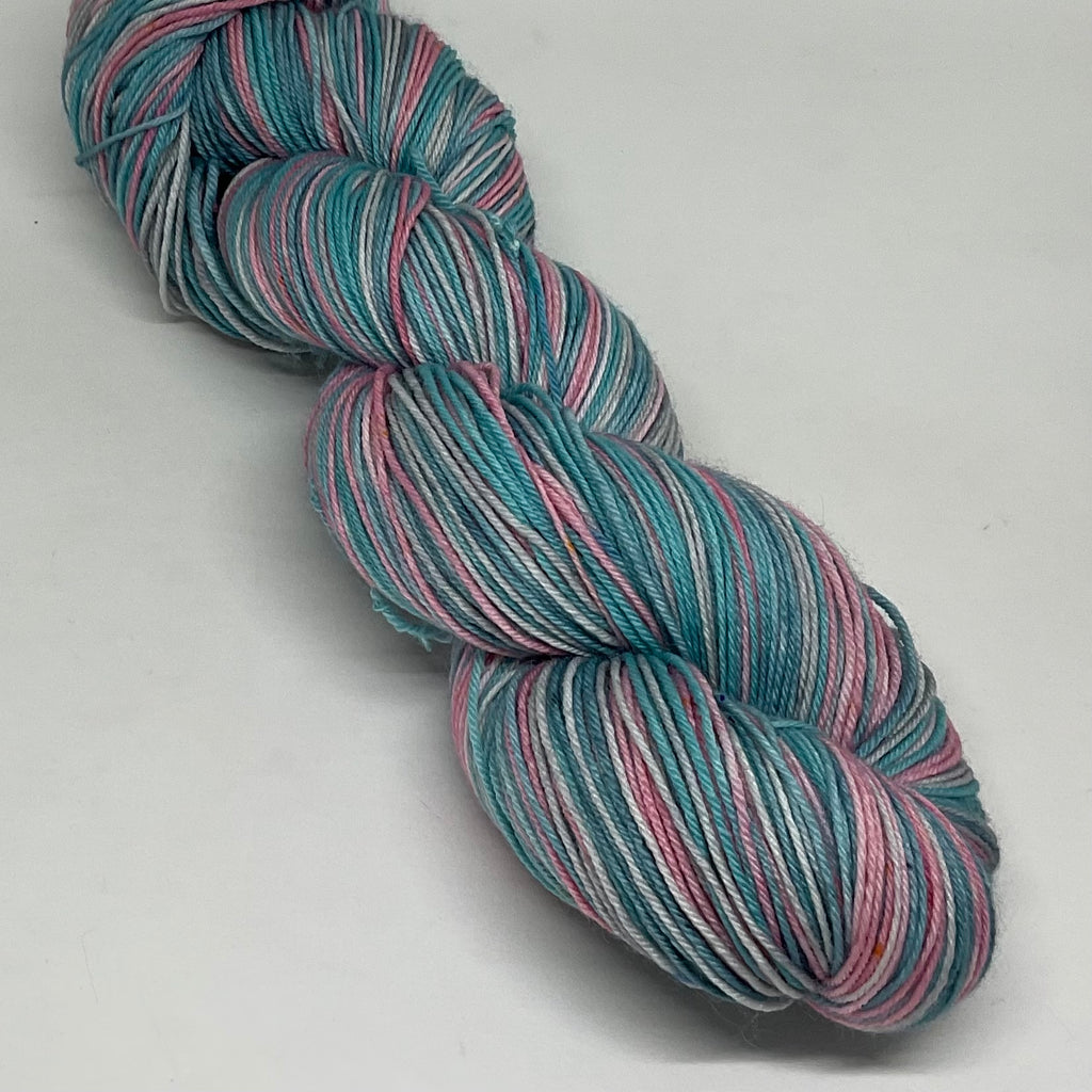 Reproduction Four Stripe Self Striping Yarn