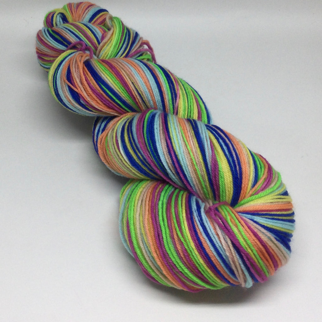 Dollywood Seven Stripe Self Striping Sock Yarn