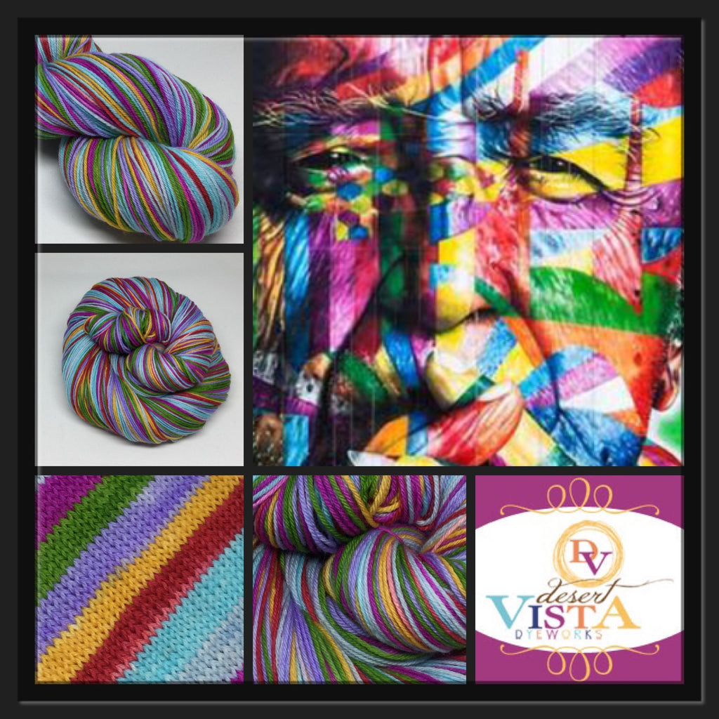 Niemeyer Seven Stripe Self Striping Sock Yarn