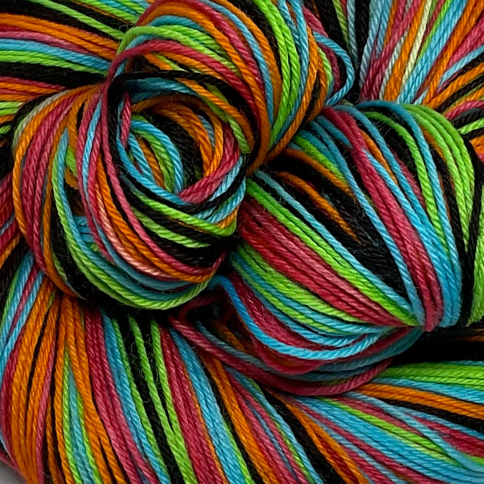 Cocktail Party Five Stripe Self Striping Yarn