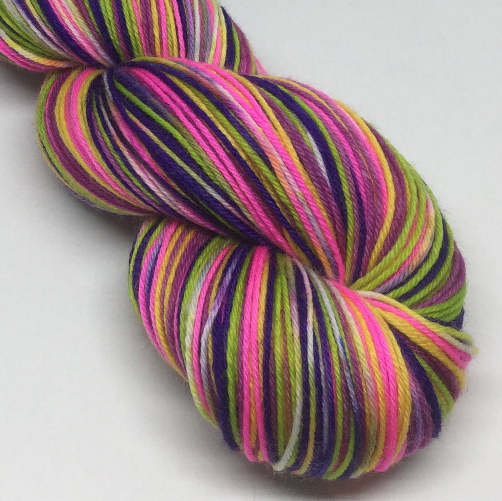 Tie Dye Frap Six Stripe Self Striping Yarn