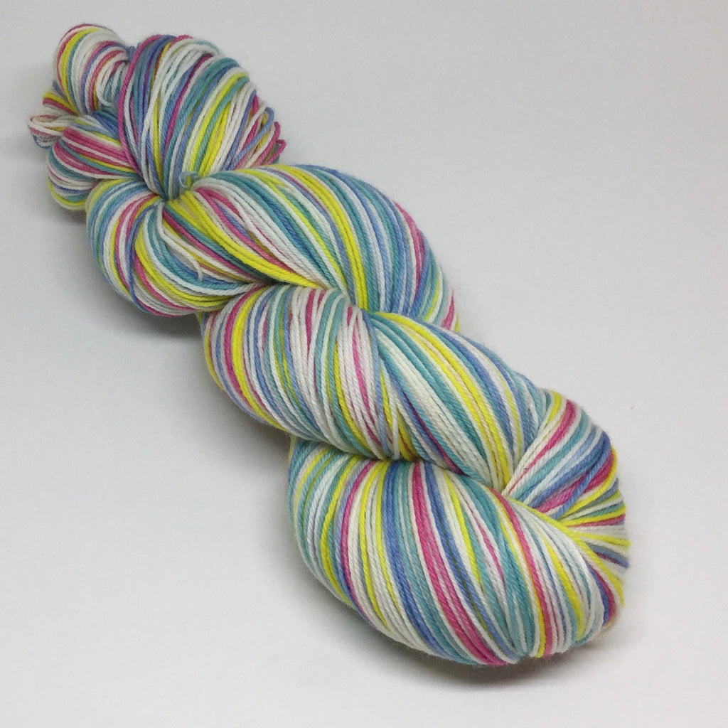 National Ferris Wheel Day Eight Stripe Self Striping Sock Yarn