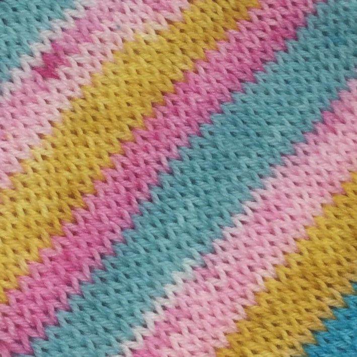 An Entire Pastel Wardrobe Four Stripe Self Striping Yarn