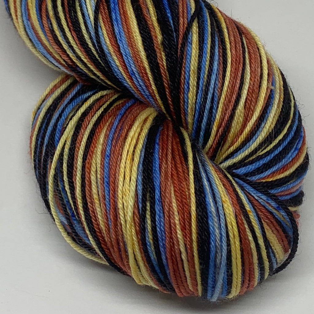 Wonderland Four Stripe Self Striping Sock Yarn