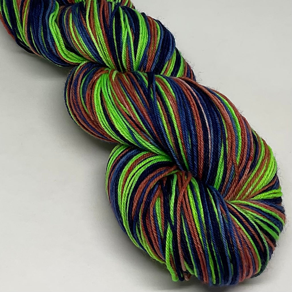 Nicobar Pigeon Four Stripe Self Striping Yarn