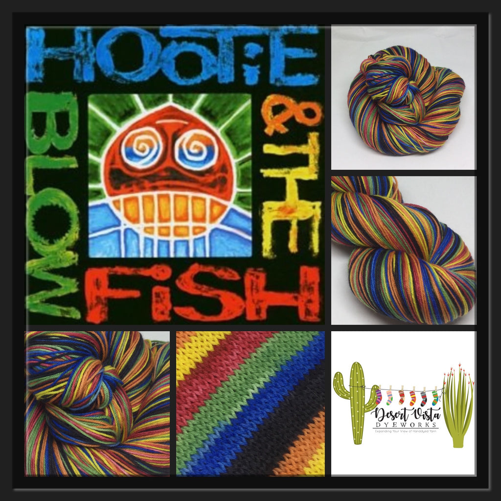 Hootie and the Blowfish Six Stripe Self Striping Yarn
