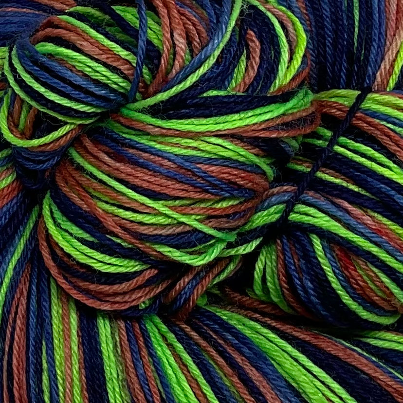 Nicobar Pigeon Four Stripe Self Striping Yarn