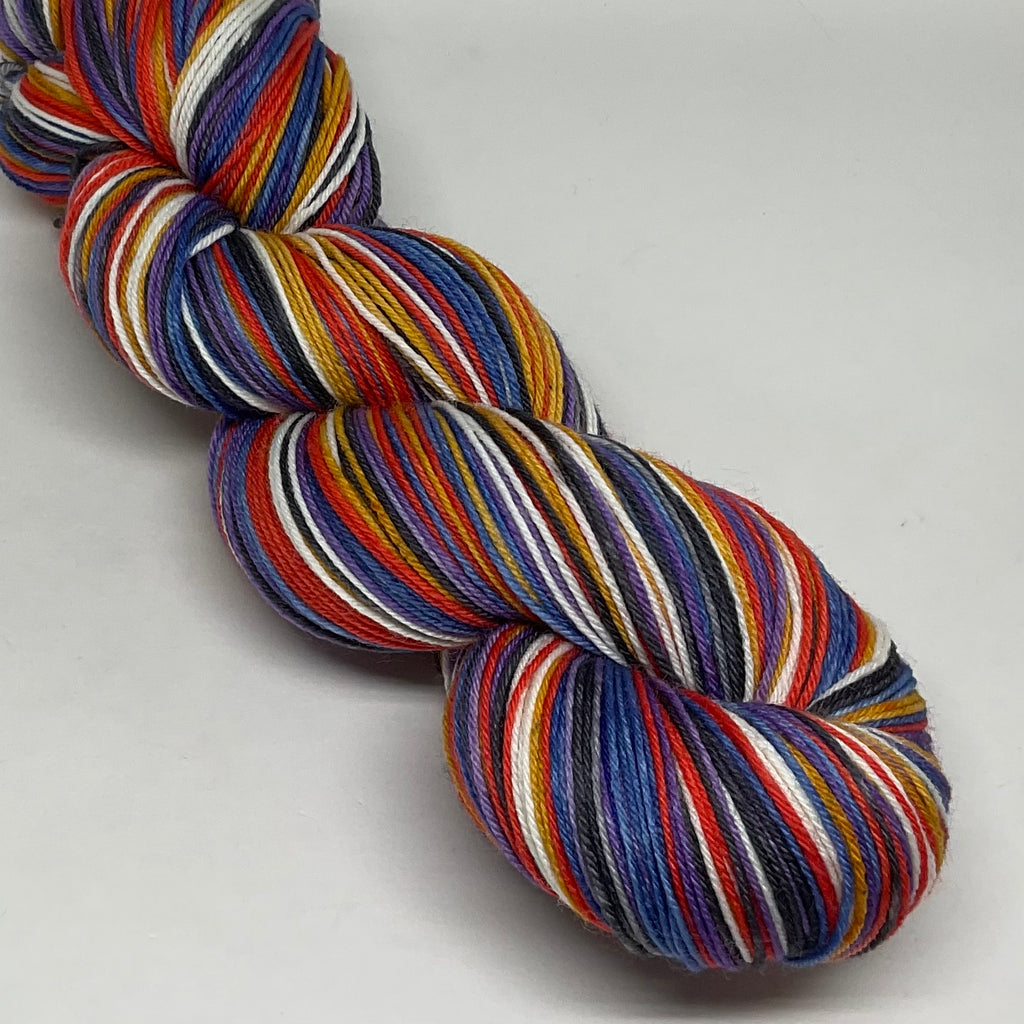 Egyptian Feather Six Stripe Self Striping Yarn