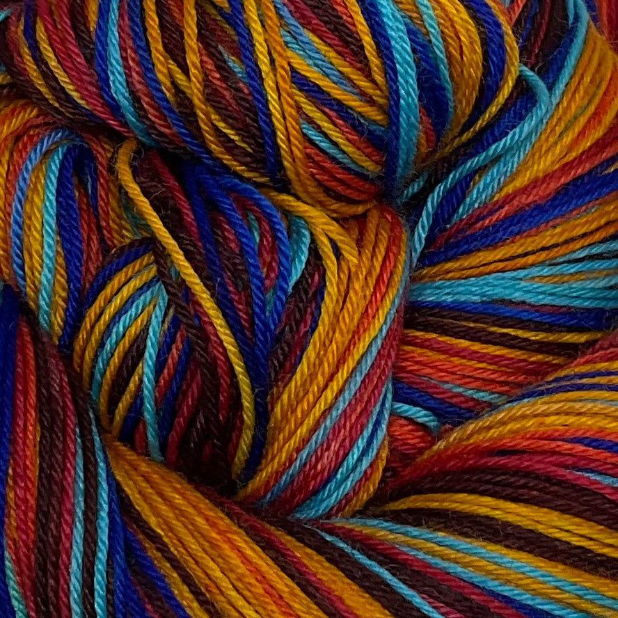 The Cosmo Seven Stripe Self Striping Yarn