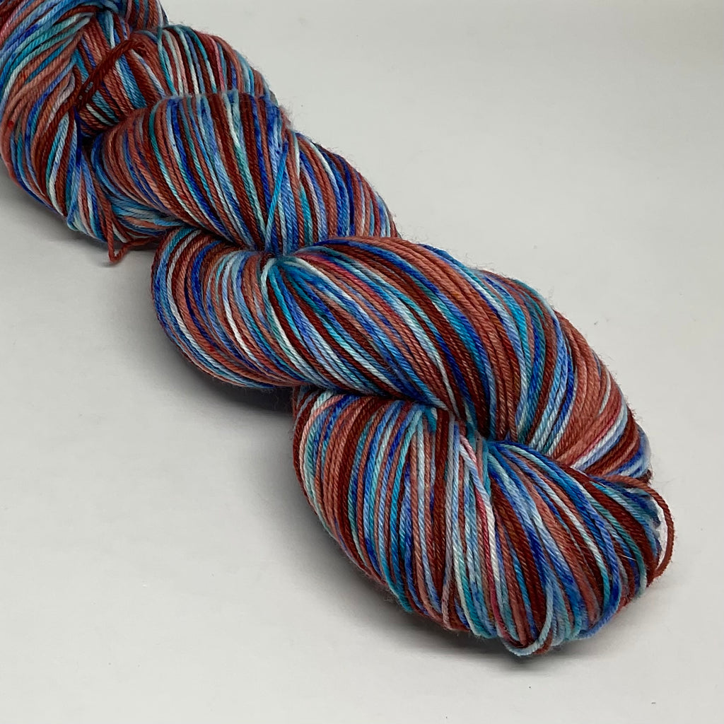 Speckled Sussex Four Stripe Self Striping Yarn