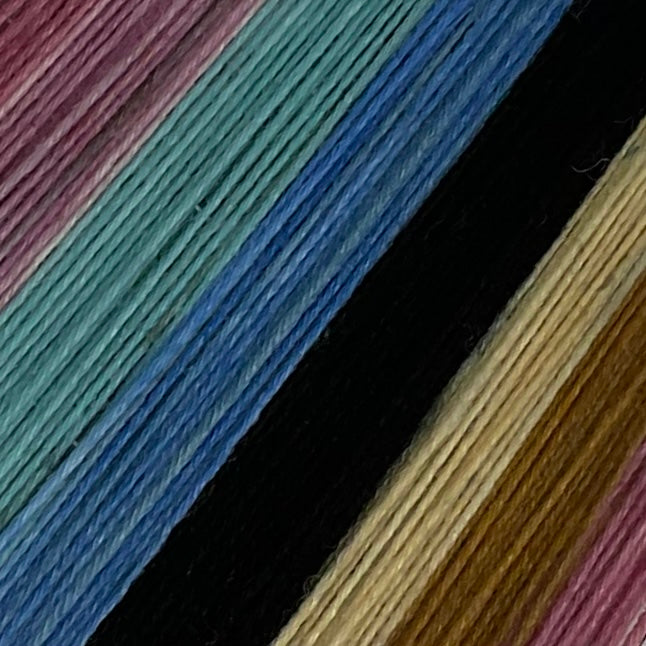 Lilac Breasted Roller Seven Stripe Self Striping Yarn