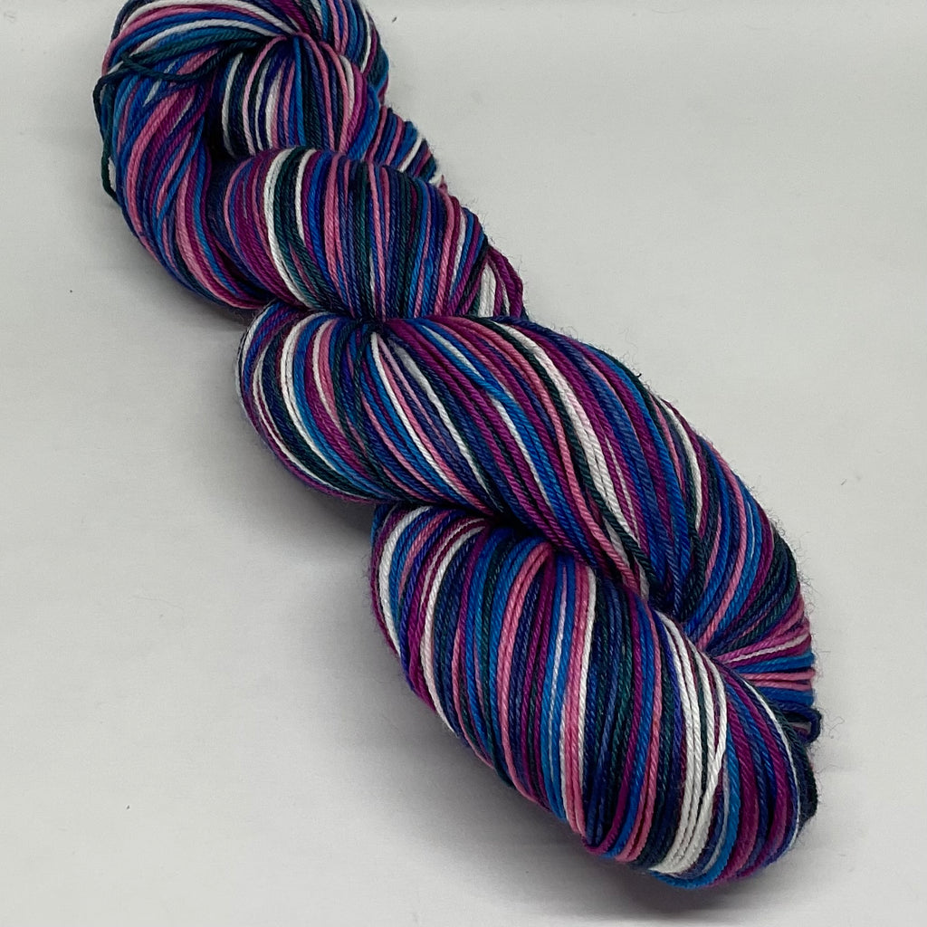 Biology & Coffee Five Stripe Self Striping Yarn