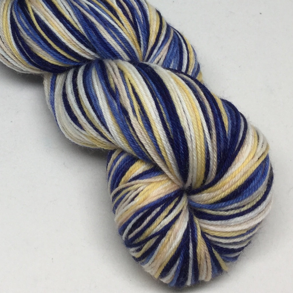 Hokusai's Great Wave Five Stripe Self Striping Yarn