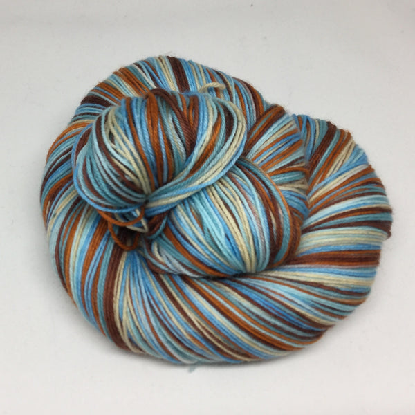 Sea Turtle Six Stripe Self Striping Yarn