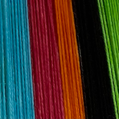 Cocktail Party Five Stripe Self Striping Yarn