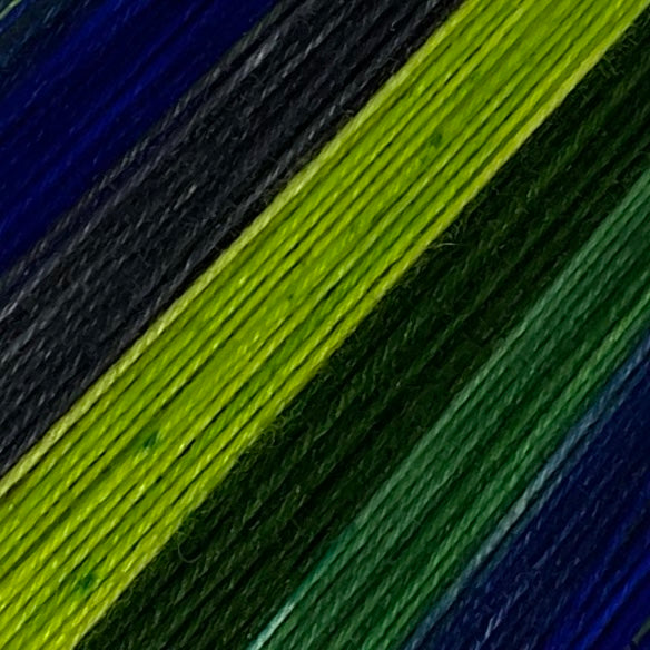 Fireflies Six Stripe Self Striping Sock Yarn