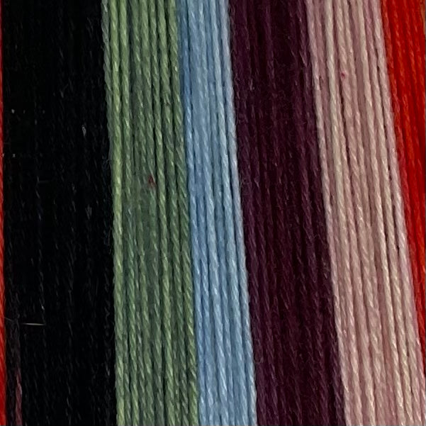 Moth Nouveau Six Stripe Self Striping Yarn