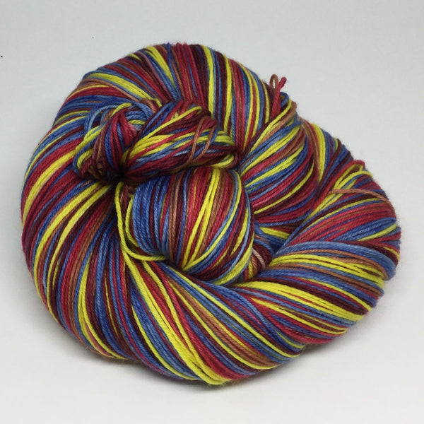 In Like A Lion Six Stripe Self Striping Sock Yarn