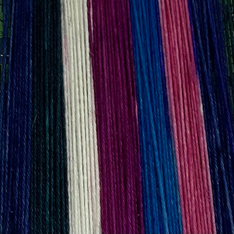 Biology & Coffee Five Stripe Self Striping Yarn