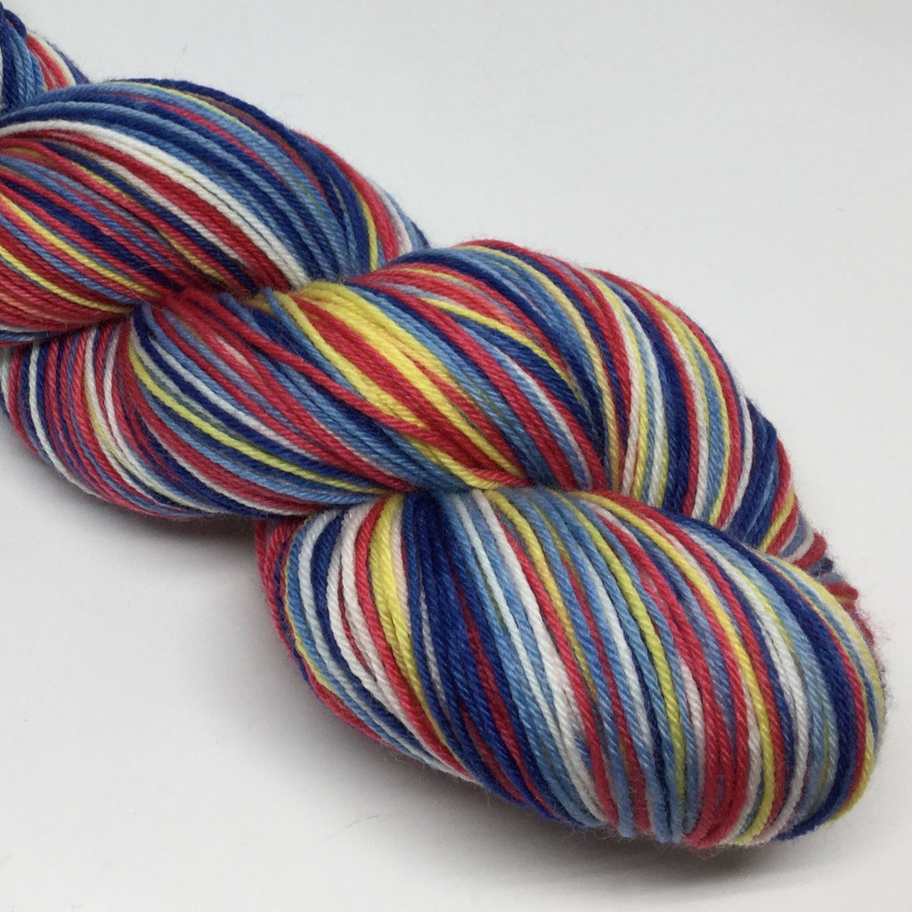 African Queen Five Stripe Self Striping Yarn