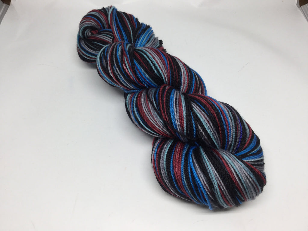 Stranger Things 1 Inspired Six Stripe Self Striping Yarn