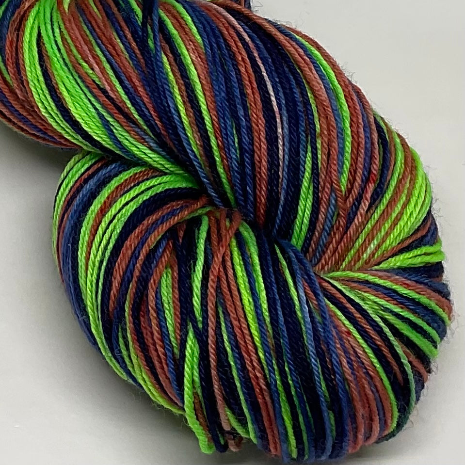 Nicobar Pigeon Four Stripe Self Striping Yarn