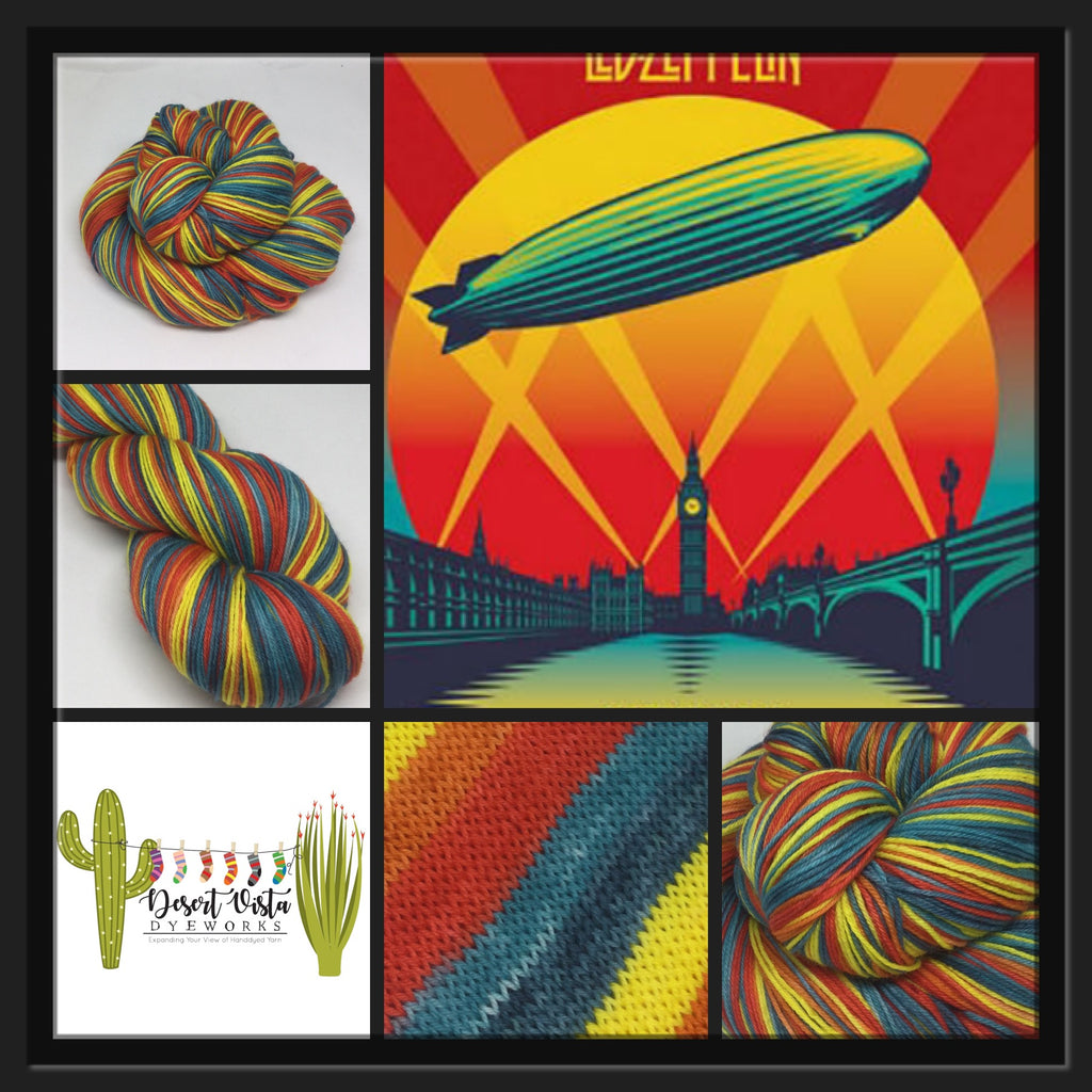 Celebration Day Five Stripe Self Striping Yarn