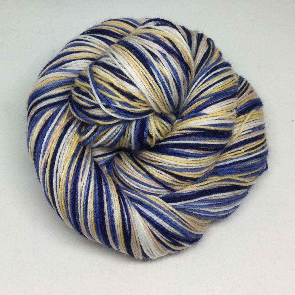 Hokusai's Great Wave Five Stripe Self Striping Yarn