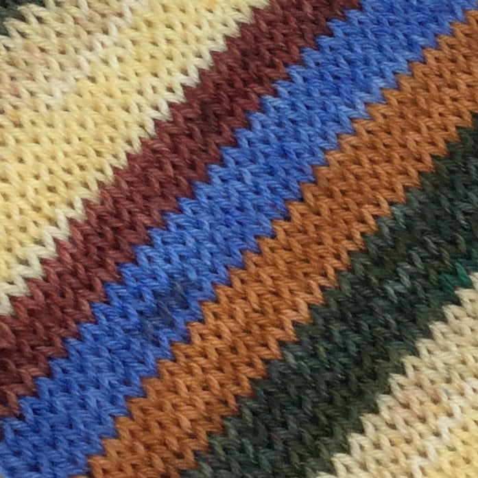 Tjakamarra Six Stripe Self Striping Yarn