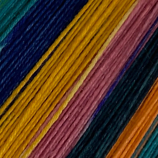 Block Party Six Stripe Self Striping Yarn