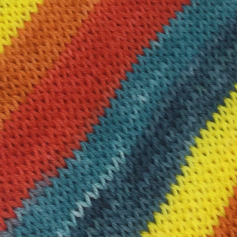 Celebration Day Five Stripe Self Striping Yarn
